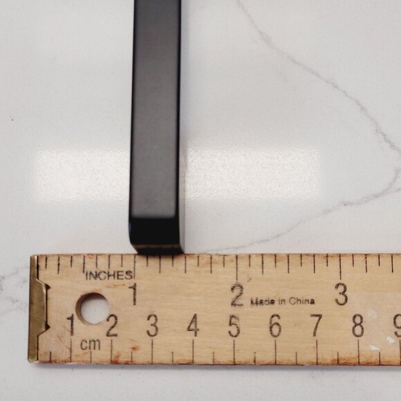 Cabinet Pulls Square Bmlack Handle YUFER 10 pack Drawer Pull Modern 6-1/3" Hole - Picture 6 of 11